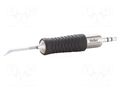 Tip; bent conical; 0.1mm; for  soldering iron; 40W WELLER WEL.RTP-001CXMS