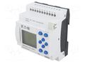 Programmable relay; 8A; IN: 8; Analog in: 0; Analog.out: 0; OUT: 4 EATON ELECTRIC EASY-E4-AC-12RC1
