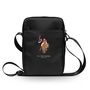 US Polo Torba USTB8PUGFLBK 8" czarna /black, U.S. Polo Assn. 3700740490822