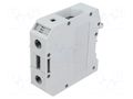 Splice terminal: rail; UKH; 150A; 1kV; for DIN rail mounting; grey PHOENIX CONTACT UKH50