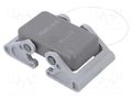 Protection cover; size 57.27; with double latch; IP65,IP66,IP69 ILME TCHC10G