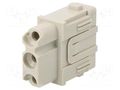 Connector: HDC; module; female; MIXO; PIN: 3; 40A; 690V; w/o contacts ILME CX034F