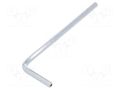 Wrench; hex key with protection; TR2.5mm; Overall len: 56mm BOSSARD B2.5/BN6972