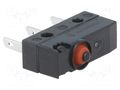 Microswitch SNAP ACTION; 10A/250VAC; without lever; SPDT; Pos: 2 ZF DC2C-L1AA