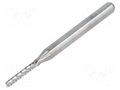 Diamond mill; Ø: 1.7mm; Ø: 3.175mm; Working part len: 90mm KEMMER PRAEZISION DCFBM-1.7
