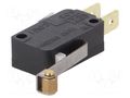 Microswitch SNAP ACTION; 15A/125VAC; with lever (with roller) HONEYWELL V7-1C17E9-207