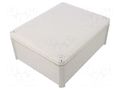Enclosure: junction box; X: 190mm; Y: 240mm; Z: 95mm; IP66; T 250 OBO BETTERMANN OBO-2007287