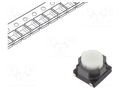 Microswitch TACT; SPST; Pos: 2; 0.02A/15VDC; SMT; none; 6.1x6x3.5mm PANASONIC EVQP1K05M