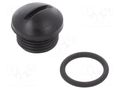 Protection cover; IP65,IP67; SEALING CAP M12 Plastic; polyamide HARTING 21010000003