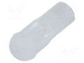 Fiber for LED; Ø3.2mm; L: 7mm; round; Front: flat; straight MENTOR 1282.1000