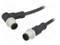 Cable: for sensors/automation; PIN: 5; with metal nut; plug; 60V AMPHENOL LTW M12A05ML12AMRSD001