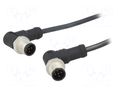 Cable: for sensors/automation; PIN: 5; with metal nut; plug; 60V AMPHENOL LTW M12A05MR12AMRSB001