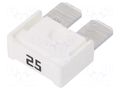Fuse: fuse; 25A; 32VDC; automotive; 16.2mm; MAXI MTA MAXICOMPACT-25A