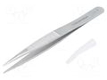 Tweezers; 120mm; for precision works; Blade tip shape: sharp LINDSTRÖM SA.TL00B-SA