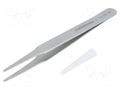 Tweezers; 120mm; Blades: narrowed; Blade tip shape: rounded LINDSTRÖM SA.TL2A-SA-SL