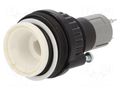 Switch: vandal resistant; Pos: 2; SPST; 0.1A/42VAC; 0.1A/42VDC EAO 14-435.036