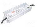 Power supply: switching; LED; 320W; 91.4÷182.8VDC; 875÷1750mA MEAN WELL HVGC-320-1750AB
