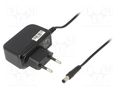 Power supply: switching; mains,plug-in; 12VDC; 1A; 12W; 83.3% CELLEVIA POWER CLW-1212-W2E-ER25