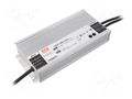 Power supply: switching; to work in difficult conditions; 480W MEAN WELL HEP-480-24A