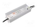 Power supply: switching; LED; 320W; 76.2÷152.4VDC; 1050÷2100mA MEAN WELL HVGC-320-2100AB