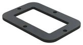 GASKET, 24POS, BLACK, RCPT ARC24-GKT