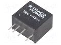Converter: DC/DC; 1W; Uin: 9÷18VDC; Uout: 5VDC; Iout: 200mA; SIP; THT TRACO POWER TRN1-1211