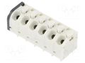 Connector: PCB terminal block; terminal; 10A; 250V; angled 45° ECE ETBM50060H401Z