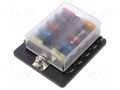 Power splitter; Fuse: automotive ATO; fuse x10,housing 4CARMEDIA FUSE.HOLDER.10