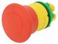 Switch: emergency stop; 22mm; Stabl.pos: 2; red; none; IP66; Pos: 2 SCHNEIDER ELECTRIC ZB5AT84