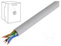 Wire; BiTLAN,U/UTP; 4x2x23AWG; 6; wire; Cu; data transmission; grey BITNER BITNER-TI0044.305