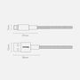 Baseus Tungsten USB - Lightning cable 2.4 A 2 m black (CALWJ-A01), Baseus 6953156204966 6953156204966