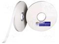 Tape: fixing; W: 19mm; L: 50m; Thk: 1.1mm; double-sided; white HPX HPX-MDSWH-1950