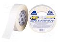 Tape: fixing; W: 38mm; L: 25m; Thk: 0.23mm; double-sided; white HPX HPX-MEXC-3825WH