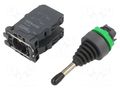 Switch: joystick; 22mm; Stabl.pos: 1; NO x4; black; none; 3A/240VAC SCHNEIDER ELECTRIC XD5PA24