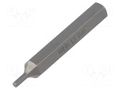 Screwdriver bit; hex key; HEX 1.3mm; Overall len: 28mm; MICRO WIHA WIHA.40616