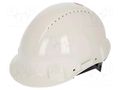 Protective helmet; vented; Size: 54÷62mm; white; ABS; G3000; 310g 3M 3M-7000009698