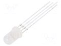 Programmable LED; RGB; 5mm; 1.8÷2.2/2.8÷3.1/2.9÷3.2VDC; -25÷80°C WORLDSEMI WS2812D-F5-L