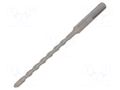 Drill bit; for concrete; Ø: 6mm; L: 160mm; metal; cemented carbide METABO MTB.626175