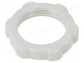 Nut; PG16; polystyrene; Thk: 6mm; Spanner: 30mm; light grey OBO BETTERMANN OBO-2043165