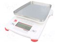 Scales; electronic,precision; Scale max.load: 2.2kg; Display: LCD OHAUS OHS-CX2200