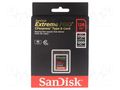 Memory card; Extreme Pro; CFexpress B; R: 1500MB/s; W: 800MB/s SANDISK SDCFE-128G-GN4NN