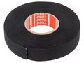 Tape: textile; W: 19mm; L: 25m; Thk: 0.26mm; Automotive; acrylic; 40% TESA TESA-51026-19/25