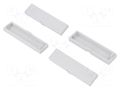 Terminals cover; UL94V-0; ABS; 4pcs. KRADEX ZD3TCS-ABS-V0