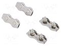 Rope clamp; ER1022, ER5018, ER6022; stainless steel; 4pcs. OMRON SM06-DL20