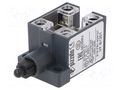 Limit switch; plastic plunger; NO x2; 10A; max.400VAC; max.250VDC PIZZATO ELETTRICA VFB1201