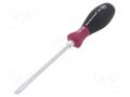 Screwdriver; for impact,assisted with a key; slot; 6.5x1.2mm WIHA WIHA.29135