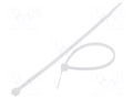 Cable tie; L: 120mm; W: 2.5mm; natural; polyamide; 80N; Ømax: 30mm FIX&FASTEN FIX-S-2.5X120/N