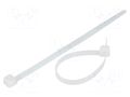 Cable tie; L: 120mm; W: 4.8mm; natural; polyamide; 222N; Ømax: 30mm FIX&FASTEN FIX-S-4.8X120/N