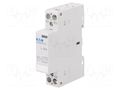 Contactor: 2-pole installation; 20A; 12VAC; NC x2; CR20 EATON ELECTRIC CR2002012