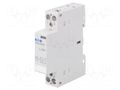 Contactor: 2-pole installation; 20A; 8VAC; NO x2; CR20 EATON ELECTRIC CR2020008